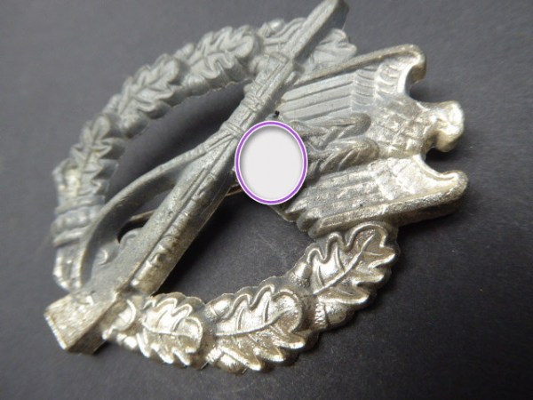 ISA Infanteriesturmabzeichen in Silber