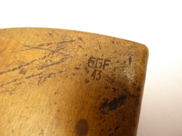 Antiker Libellenquadrant/Winkelmesser, Messgerät für die Artillerie, Gebrüder Haff Pfronten 464 mit Abnahme GGF43 im Kasten