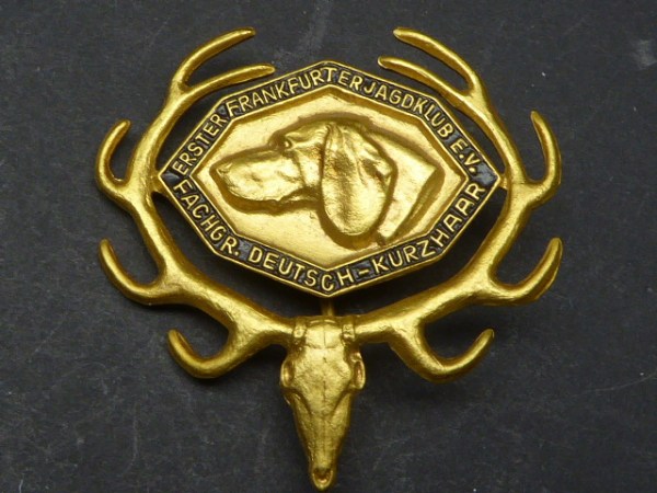 Badge - First Frankfurt hunting club E.V. - German Shorthaired Pointer Section