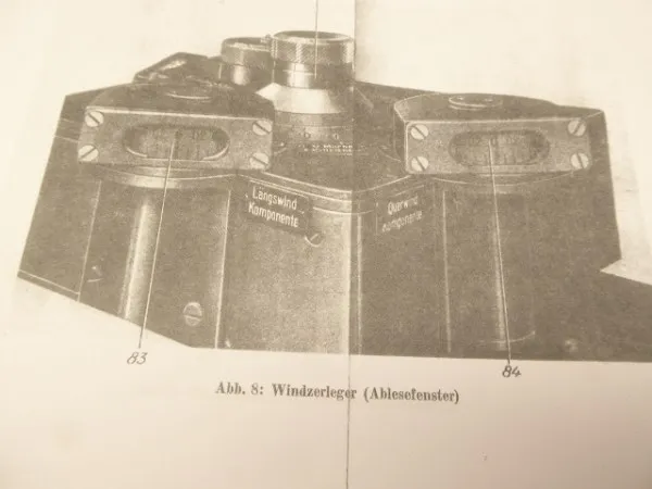 WW2 - Luftwaffe service regulation HDv part 1351 + 1350/1 - anti-aircraft command devices II