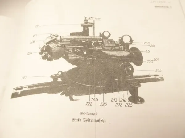 WW2 - Luftwaffe service regulation HDv part 1351 + 1350/1 - anti-aircraft command devices II