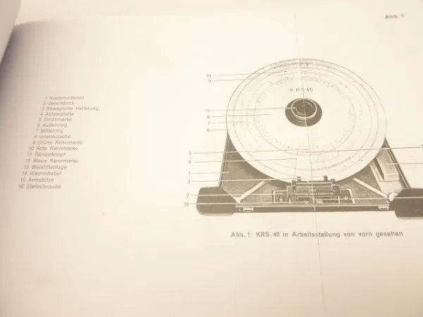 Army / Air Force service regulation HDv - weather service device + anti-aircraft recording and evaluation devices.