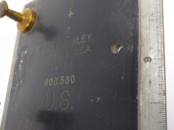 Optik - 2. WK US-Militär (Marine) W. & LE Gurley. Modell 508