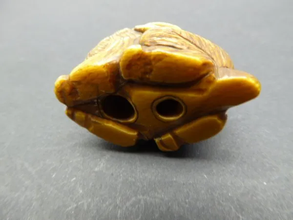 Netsuke Mythical Creature Rabbit 19th Century