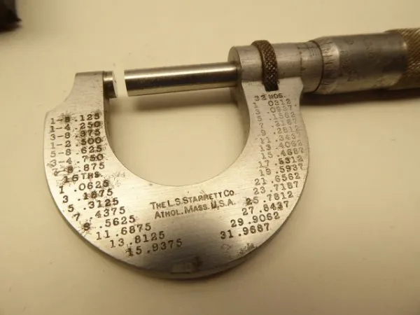 Starrett Micrometer Caliper 230 in the box