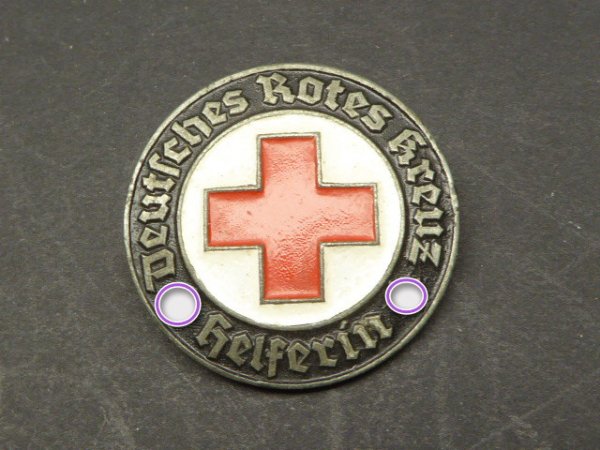 Badge / brooch - German Red Cross - helper