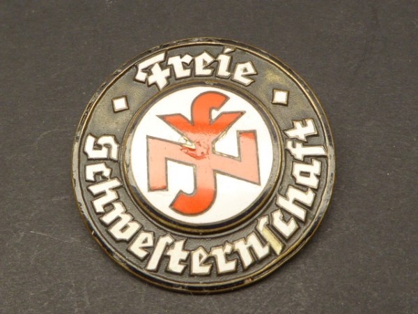 Badge / brooch - Free sisterhood with manufacturer