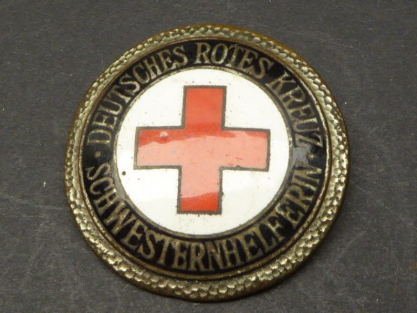 Badge DRK - German Red Cross nurse helper