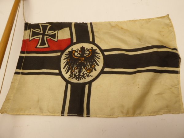 Reich war flag ww1 with stand