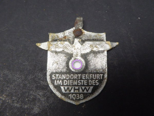 Badge - Location Erfurt in the service of the WHW 1938