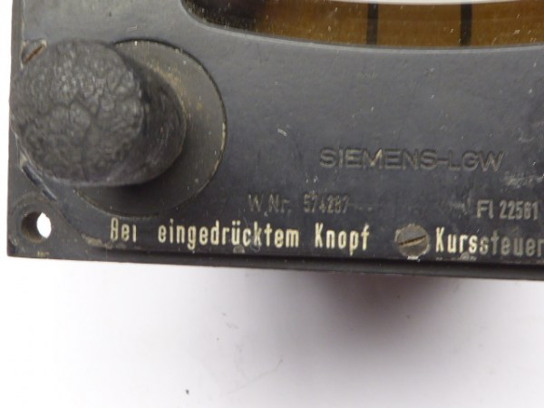 Deutsche Luftwaffe - LW Kurskreisel Fl 22561, Hersteller Siemens