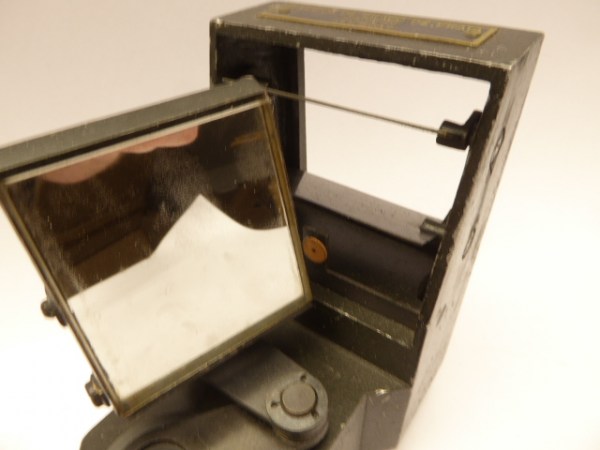 Heliograph Portugal WWII, manufacturer Fabrica de Branco de Prata Lisbon in leather case
