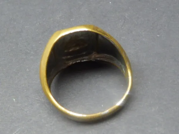 Ring mit Stahlhelm - 1939 / 40