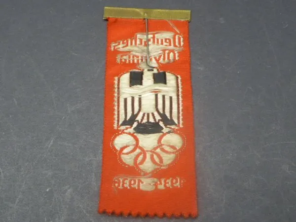 Badge Olympics 1936 Berlin - "German Olympics 1934 - 1936"