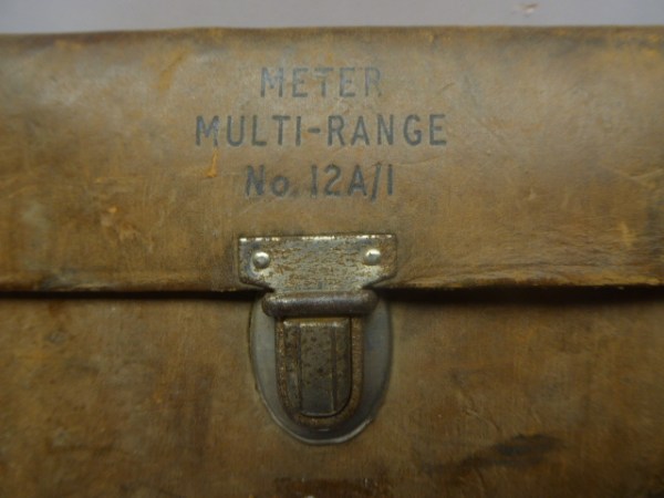 Tasche zum GPO Meter Multi Range No. 12A/1, Instrumentenkoffer mit Tragegriff (leer)