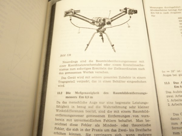 NVA Dienstvorschrift Optische Geräte IV, Kopiert von der Bundeswehr Wehrbereichsbibliothek Hannover