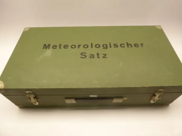 NVA - Meteorologischer Satz mit Zubehör im Kasten