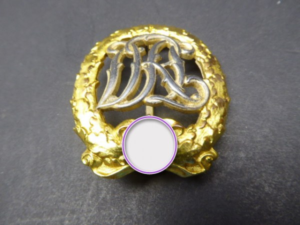Sports badge for disabled people with manufacturer Wernstein Jena