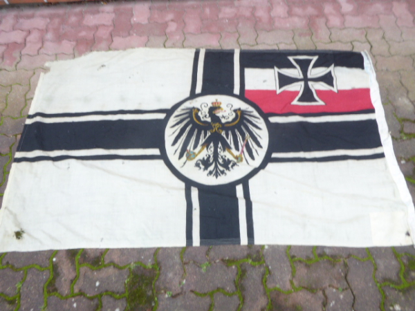KM Fahne - Kaiserliche Marine Reichskriegsflagge
