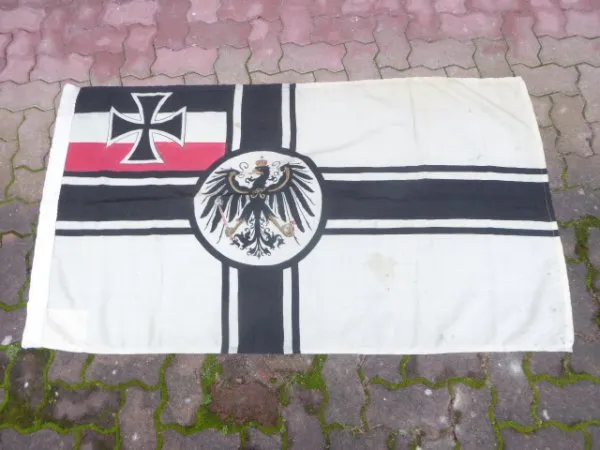 KM Fahne - Kaiserliche Marine Reichskriegsflagge