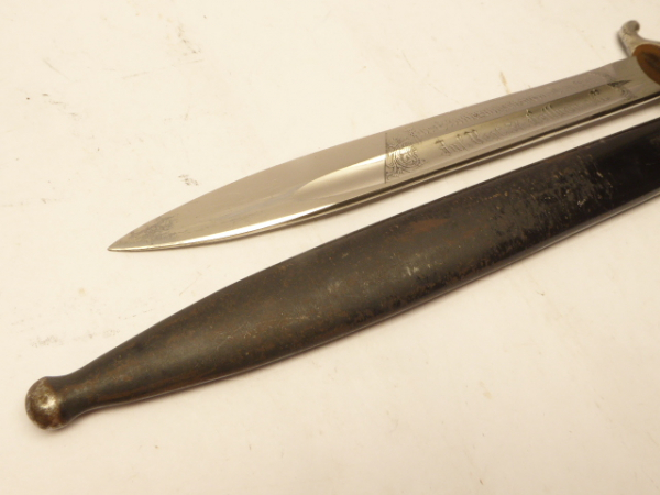 Bayonets / side rifle with blade etching - Inf. Regt. 34 Heilbronn