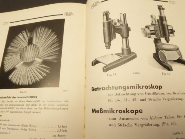 Buch - Zeiss Technische Feinmessgeräte Katalog.