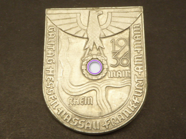 Badge - Gautag Hessen Nassau Frankfurt 1936
