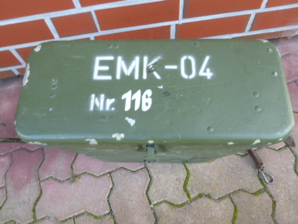 Frühe NVA - Raumbild-Entfernungsmessgerät EMK-0,4 der NVA von Carl Zeiss Jena in Box