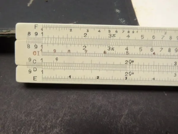 Slide rule Dennert & Pape - Dupa 12 - DRP 126499 in box