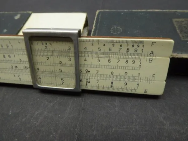 Slide rule Dennert & Pape - Dupa 12 - DRP 126499 in box