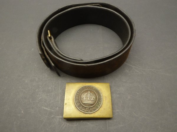 Saxony - belt lock + belt, both with manufacturer