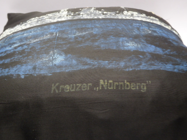KM Kriegsmarine - Kissen - Andenken Kreuzer Nürnberg