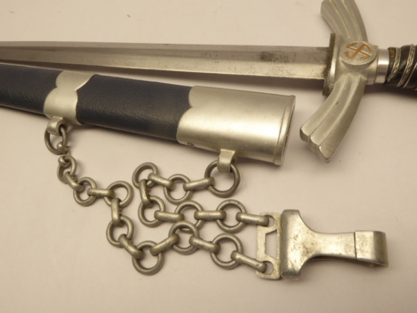 LW Luftwaffe dagger made of aluminum - manufacturer Eickhorn Solingen