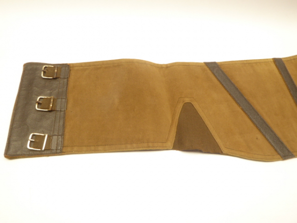 Kidney belt for SS members of the motorcycle squadron - manufacturer Pekagummi Berlin