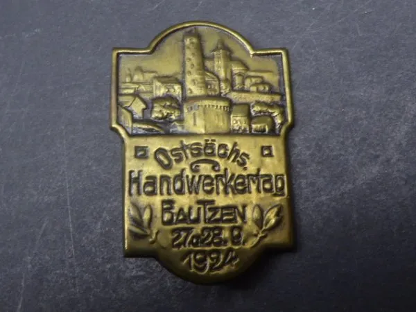 Abzeichen - Ostsächsischer Handwerkertag Bautzen 1924