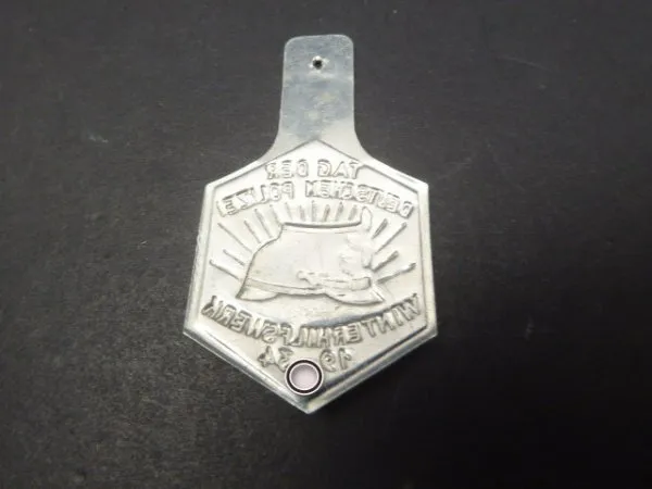 WHW badge - German Police Day 1934