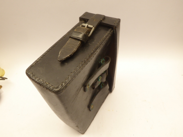 Wehrmacht - Tasche für schnurlosen Ringüberträger mit Hersteller und Abnahme