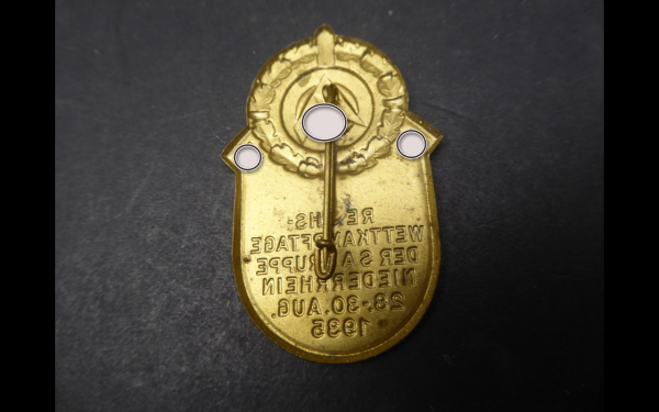 Badge - Reich competition days of the SA Group Niederrhein 1935