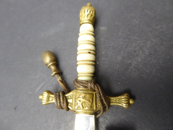 Miniature - Reichsmarine dagger with portepee 185 mm