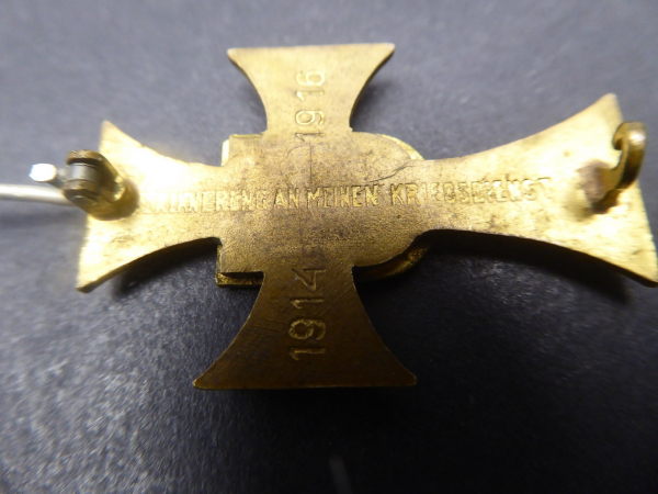 Cap badge - K.u.K. 49th Infantry Regiment Field Marshal Heinrich Freiherr von Hess