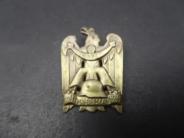 Badge - Stahlhelm XII. R.F.S.T. Wroclaw 1931