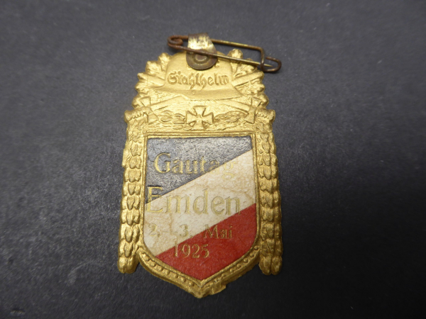Badge - Stahlhelmbund Gautag Emden 1925