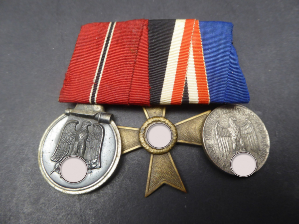 3 medals - winter battle + KVK 2nd class + 4 years of service