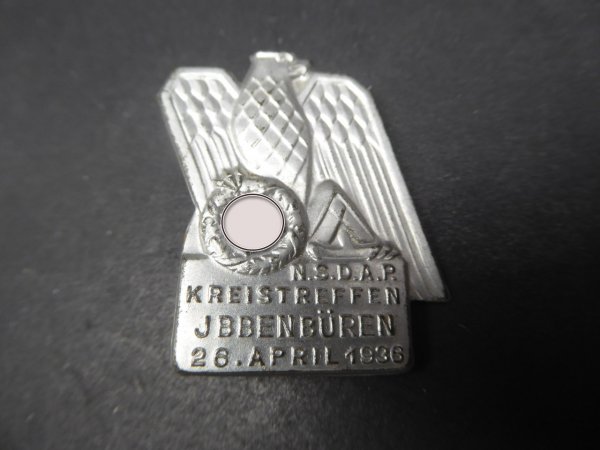 Badge - NSDAP district meeting Ibbenbüren 1936