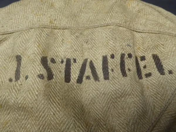 Unknown cap / pilot's cap with the inscription "J. Staffel"