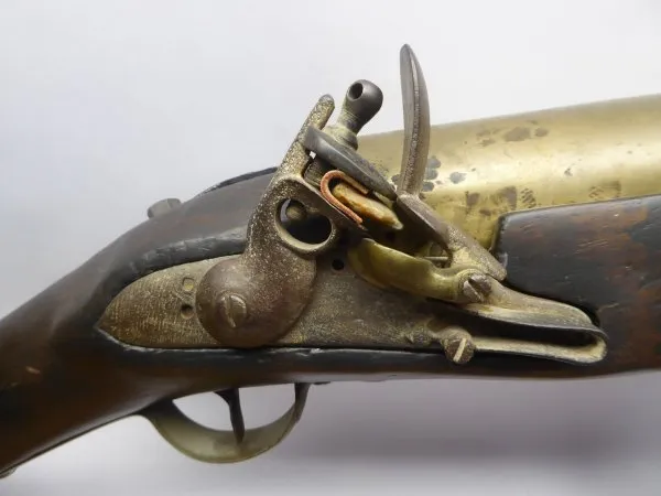 Old flintlock rifle for boarding ships 18./19. Century