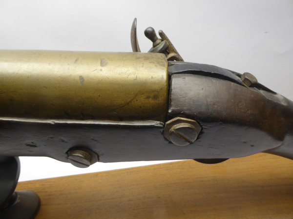 Old flintlock rifle for boarding ships 18./19. Century