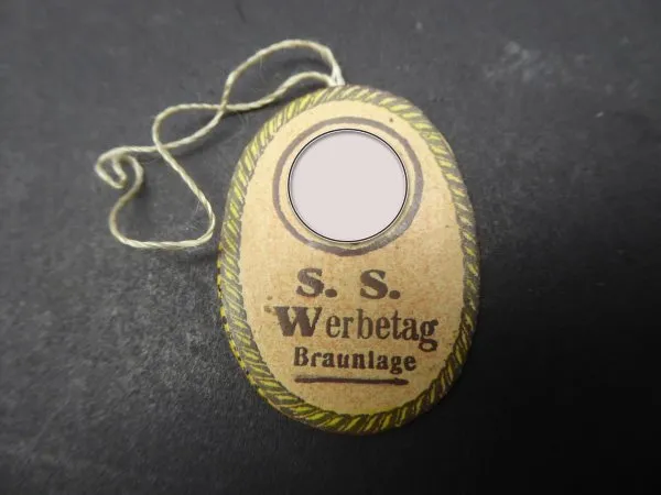 Abzeichen - SS Werbetag Braunlage