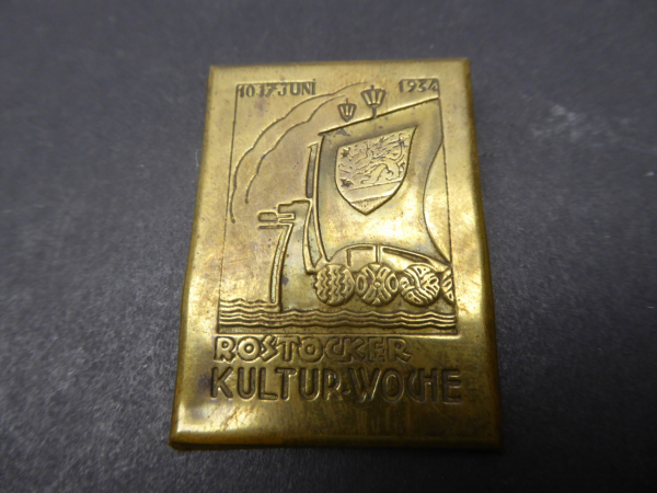 Badge - Rostock Culture Week 1934