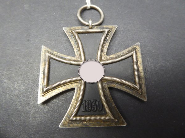 Iron cross 2nd class / unmarked EK2 of the manufacturer 24 for the association of Hanau plaque manufacturers, Hanau a. Main